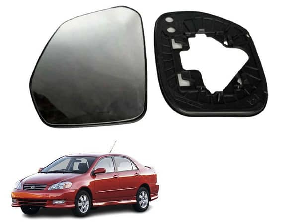 Right Side Mirror Glass Plate for 2006-2008 Toyota Corolla