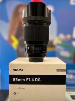 sigma lanz 85mm 1.4 for canon