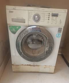 LG Front load Automatic Machine - 8Kg