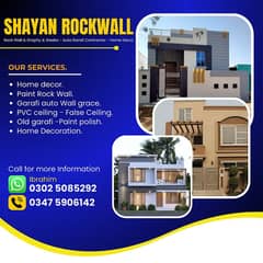 Rock Wall & Graphy - Steeko - Auto Garafi - Rockwall - Wall Paints