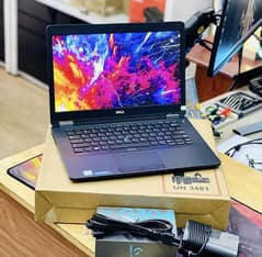 Dell Touch Screen Core i5 6th Generation(Ram 8GB+ SSD 256GB)14 Display
