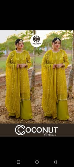 Embroided top trendy dres