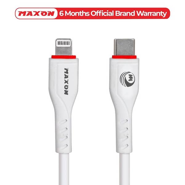 Maxon P-6i 20W USB-C to iOS Charging Cable for Fast Charging