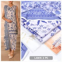 Saya 3pc lawn suit