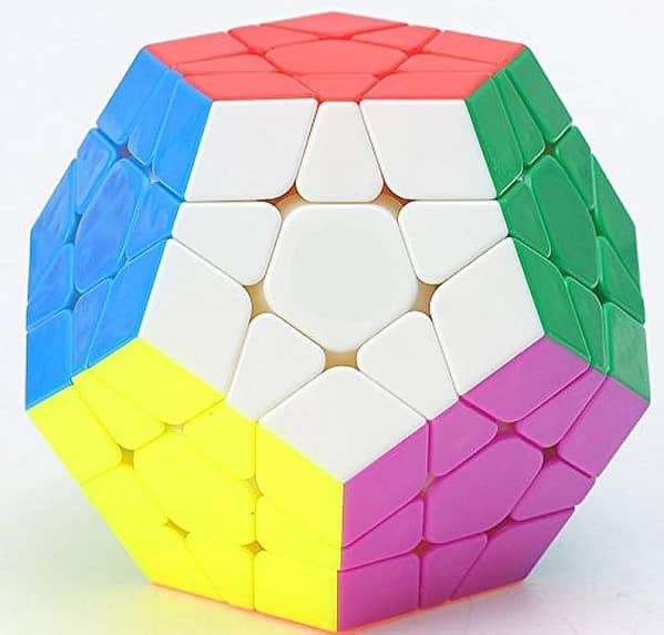 Megaminx 3x3 Stickerless Speed Cube - High Performance Puzzle Toy for Educational Use and Fast Solving