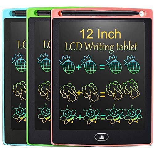 Kids LCD Writing Tablet - 6.5" to 16" Sizes, Erasable Digital Drawing Pad for Education and Fun Activities