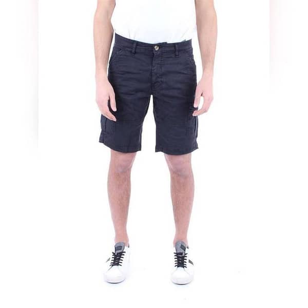 Men's Hashback Cargo Shorts - Navy Cotton Summer Shorts for Boys
