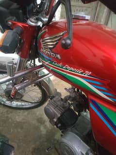 Honda cd 70 2016_17  lush condition. 03322095335. my whatapp