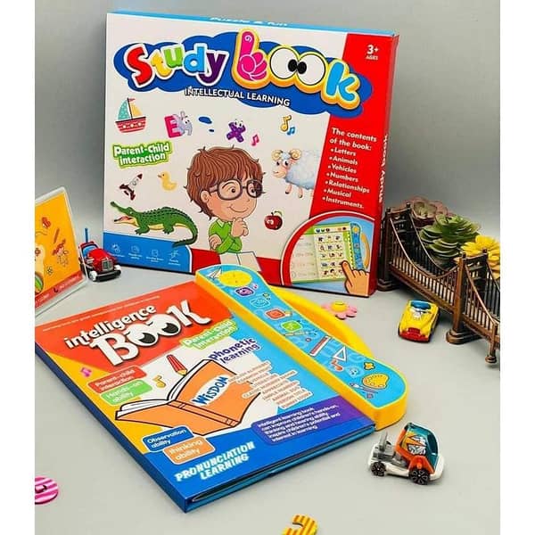 Electronic Sound Learning Book for Kids | English Study eBook with Interactive Features and Teaching Tools