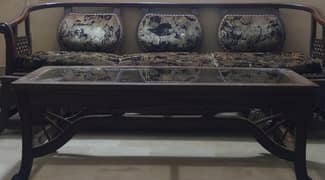 sheesham lakri sofa set