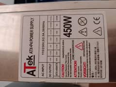 ATeK 450 WATT POWER SUPPLY