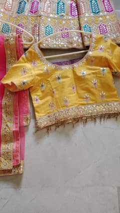 mehndi dress