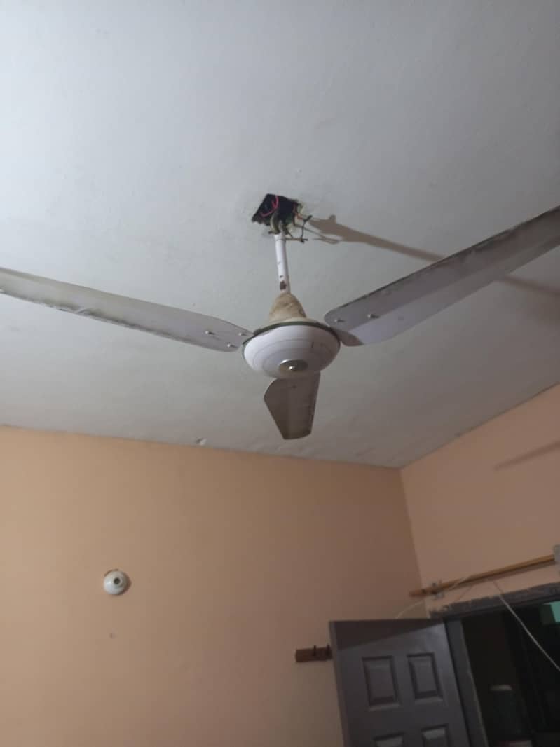 ceiling fan running 1