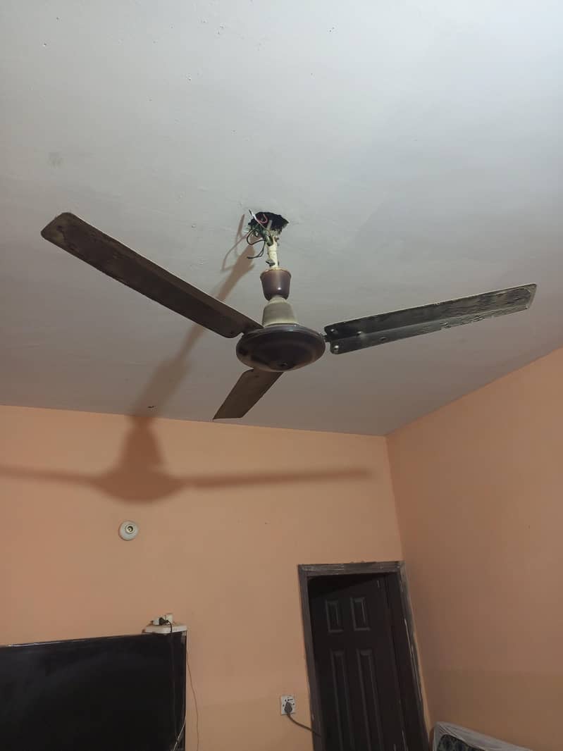 ceiling fan running 2