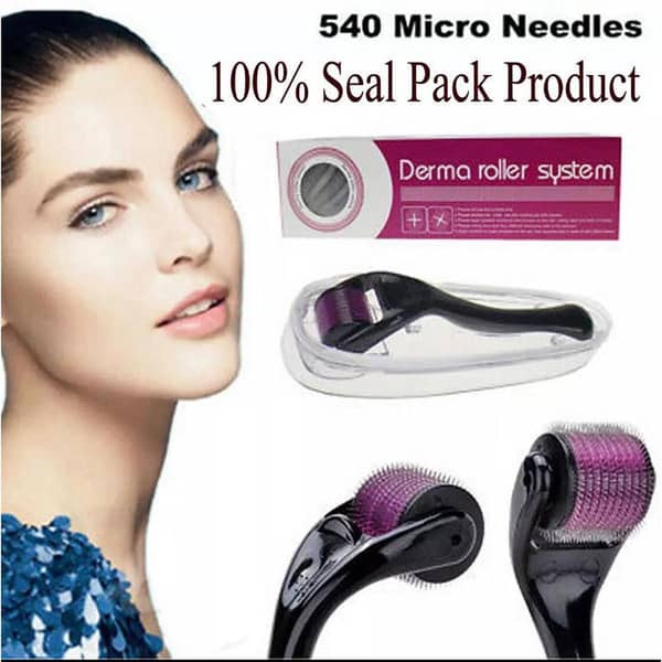 Derma Roller for Smoother Skin and Fine Line Reduction