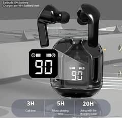 Transparent Wireless TWS Earphones, High-Fidelity Stereo Sound,
