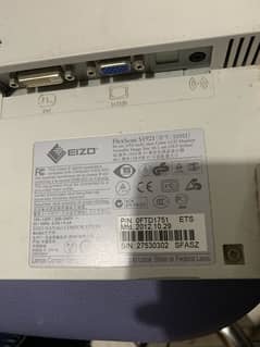 Eizo flex scan s1921 19inch lcd Japan