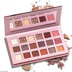 18 color eye shadow makeup plate matte