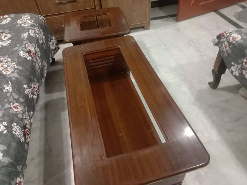 sofa set with full table set 7