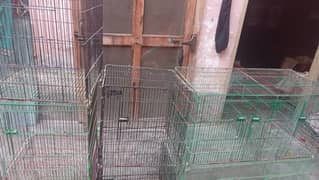 birds cages folding