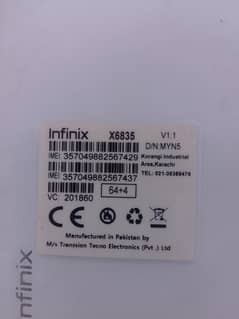 Infinix x6835 4/64