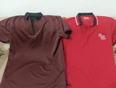 2 New Polo Collar T Shirts