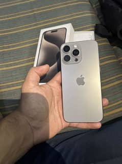 Iphone 15 Pro Max (256gb) with box  Under warranty