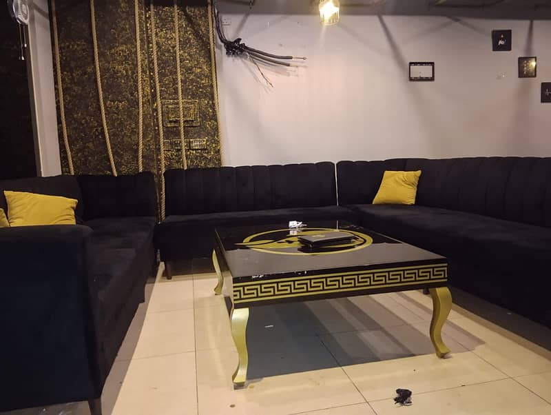resturent sofa set with tables 1