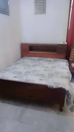 original wooden bed