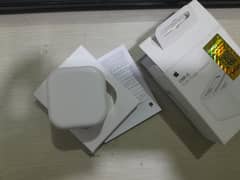 3 pin 20 watt iphone original charger and lightening c cable