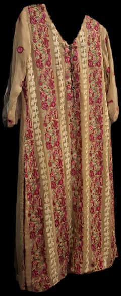 Three piece, full embroidered suit