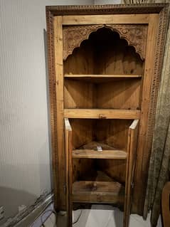 Corner side board