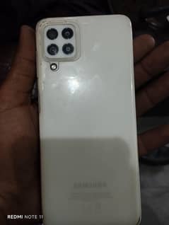 Samsung A22 6/128 white colour look like new Box charger handfree New