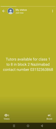 Tutor available