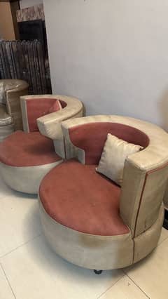 2 sofa seats available good condition