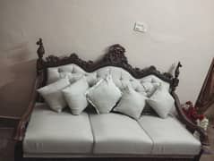 7 seater sofa set wooden
