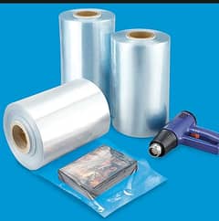 PVC Heat Shrink Wrap, Heat Wrap  Transparent Color for Packing