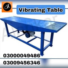 vibrating table / vibration table / concerte mixer machine / cargo