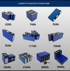 lithium cells +BMS+ batteries available