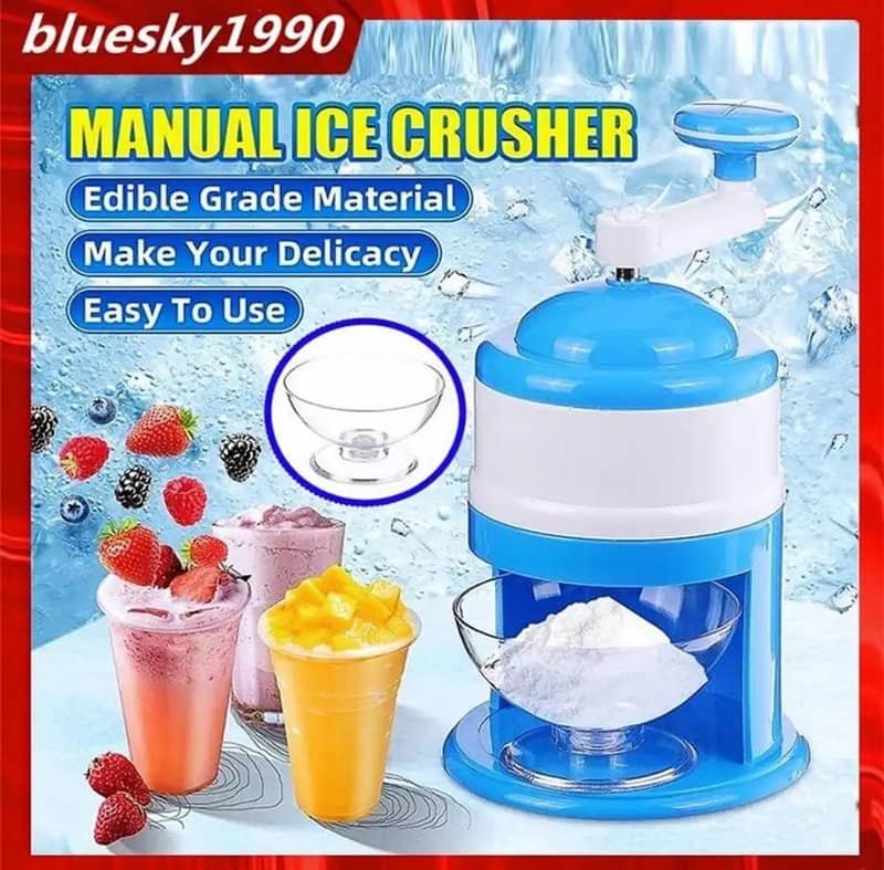 Ice gola maker manual machine for home easy to use 0