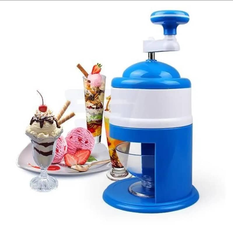 Ice gola maker manual machine for home easy to use 1