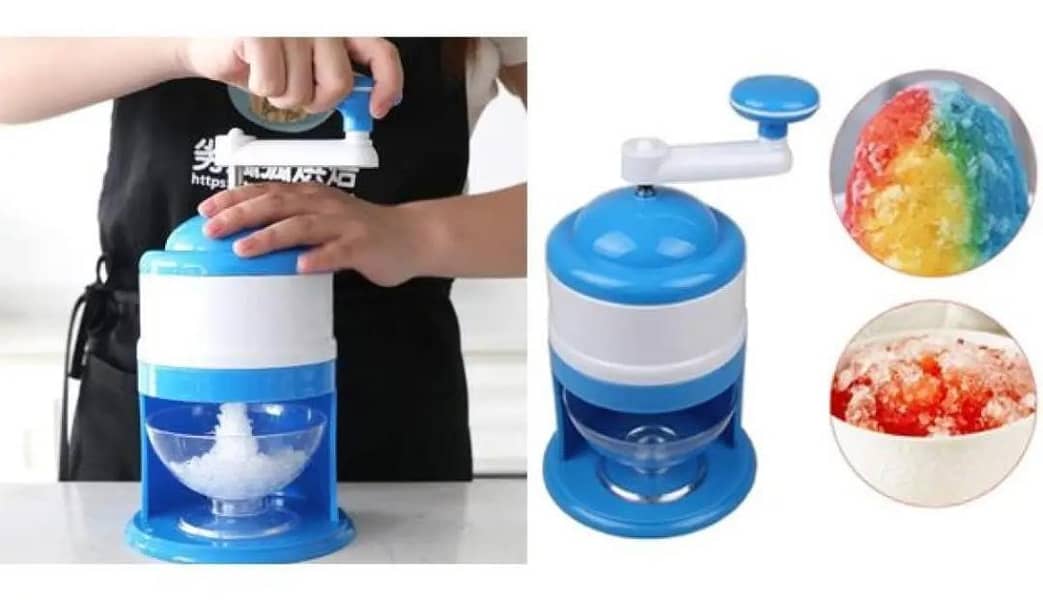 Ice gola maker manual machine for home easy to use 3