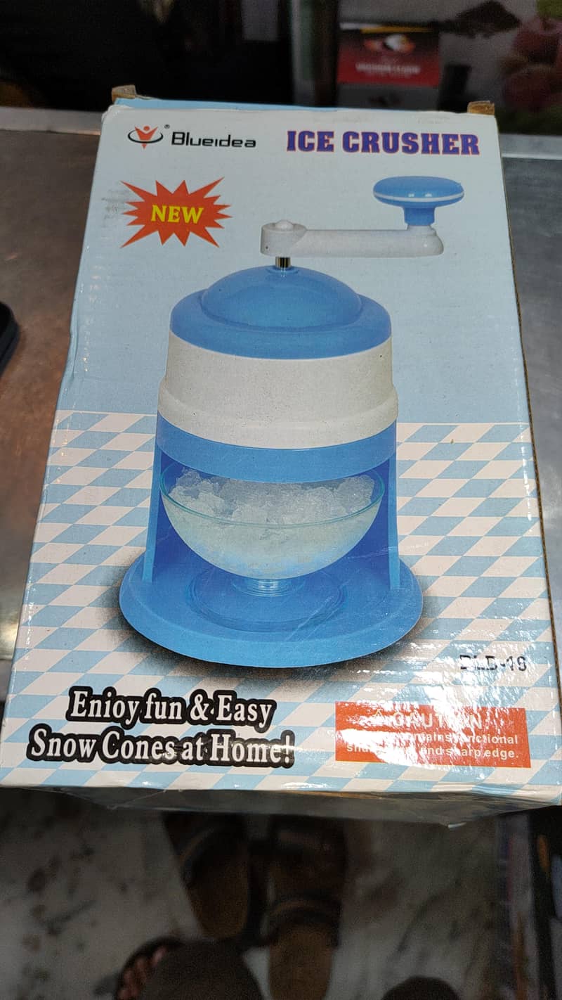 Ice gola maker manual machine for home easy to use 6