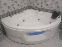 Used Corner Jacuzzi Bath Tub