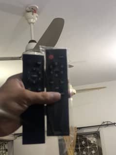 TWO  12volt Ac/Dc fan