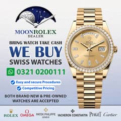 Get Cash / Rolex Cartier Omega Hublot Chopard Breitling Rado Tag Heuer