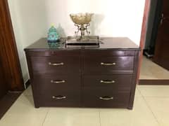 pure wooden console table