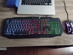 DELTA CO GAMING-MECHANICAL KEYBOARD-WITH GAMING MOUSE-FULL FUNCTIONING