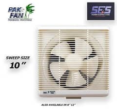 Pak Fan Exaust Fan(Square Shape Back-Wall Mount)