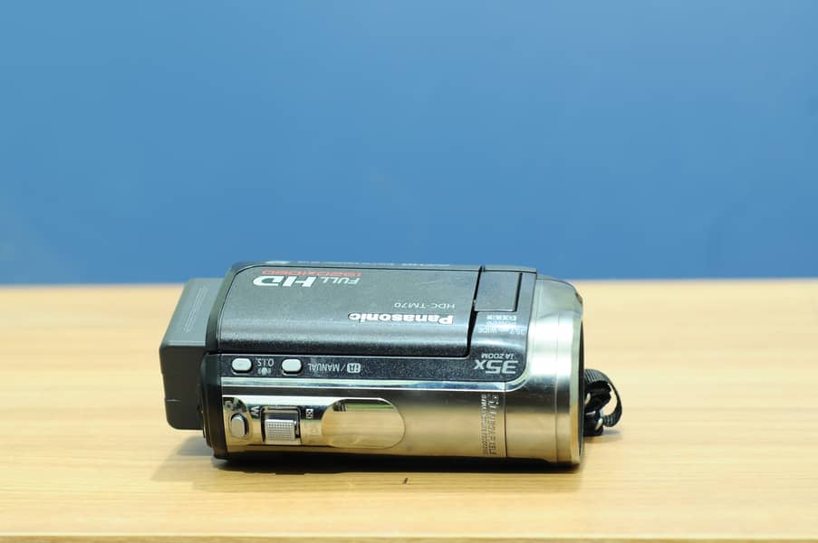 Panasonic HDC-TM70 Full HD Camcorder, 96GB Built-in Memory, Touch LCD 7